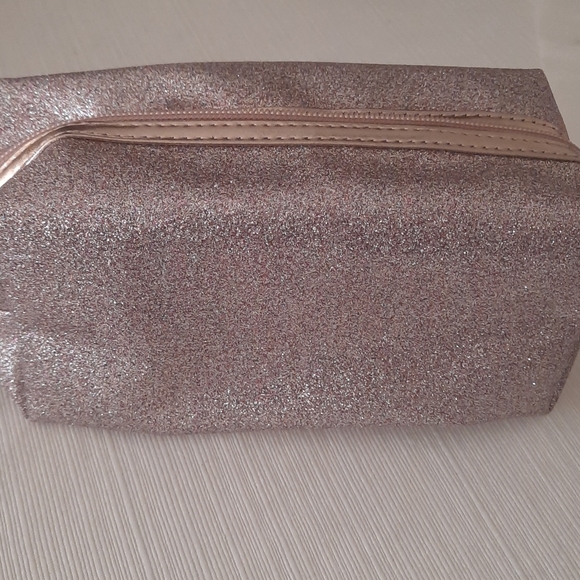 various Makeup Set Of Pink Glitter Makeup Case Brushes Applicator